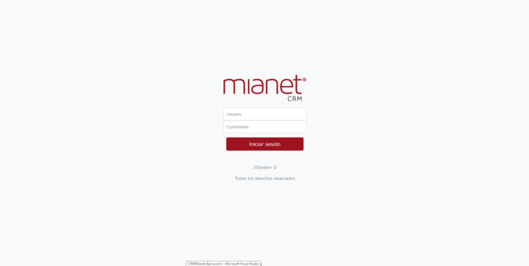 login mianet